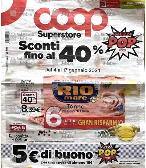 Volantino Coop a Castiglione dei pepoli dal 05/12 in anteprima!